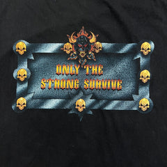 Vintage 90s 3D Emblem Truckers Only T Shirt Mens Large Black Drivin Life Away Tee