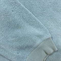 Vintage 90s Gap Fleece Mens XL Blue Spell Out Outdoor Pullover Jacket