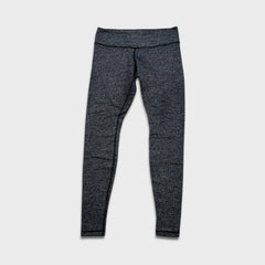 Lululemon Wunder Under Tights Low-Rise Tight Womens Size 10 Gray Yoga