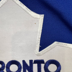 Vintage 90s CCM Toronto Maple Leafs Hockey Jersey Mens Medium Blue NHL Stitched