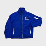 Calvin Klein Fleece Mens Medium Blue Moon Odyssey Full Zip Jacket