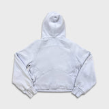 Lululemon Scuba Oversized 1/2 Zip Hoodie Womens Small Blue Hooded Sweater