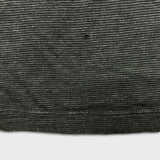 Armani Collezioni Polo Shirt Mens Small Grey Striped Lightweight Knit Tee