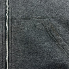 Nike Sportswear Hoodie Mens Large Gray Swoosh Full Zip Hooded Sweater