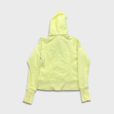 Lululemon Scuba Hoodie Womens Size 4 Yellow Full Zip Sports Hooded Sweater
