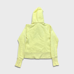 Lululemon Scuba Hoodie Womens Size 4 Yellow Full Zip Sports Hooded Sweater