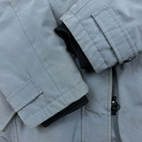 Canada Goose Kensington Parka Womens Medium Gray Down Real Coyote Fur Coat 2506L