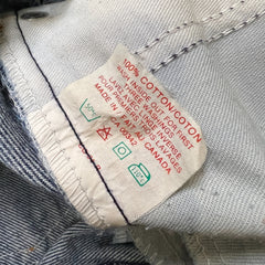 Vintage 90s Levi's 619 Jeans Mens 34x34 Slim Straight Orange Tab Medium Wash Denim Pants