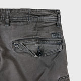 G-Star Raw Pants Mens 32x32 Gray Rovic Zip Straight Faded Wash Cargo Utility Trouser