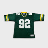 Vintage 90s Starter Green Bay Packers Reggie White #92 Jersey Mens Large Green NFL