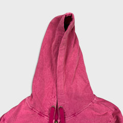 Vintage Y2K Ed Hardy Christian Audigier Hoodie Womens Medium Pink Native Full Zip