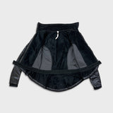 Lululemon Light Jacket Womens Size 8 Black Lightweight High Collar Lined Full Zip