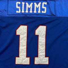 Vintage 1986 Mitchell & Ness Phil Simms Giants Jersey Mens 2XL USA Sewn NFL Football