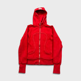 Lululemon Scuba Hoodie Womens Size 4 Red Full Zip Sports Hooded Sweater