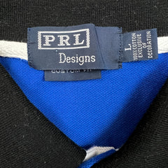 Vintage 1996 Polo Ralph Lauren Shirt Mens Large Blue Blackwatch Polo Team