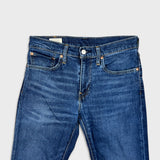 Levi's 511 Jeans Mens 31x30 Blue Slim Fit Mid Rise Dark Wash Stretch Denim Pants