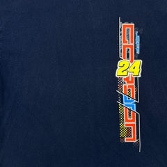 Vintage 2004 Jeff Gordon 24 NASCAR T Shirt Mens XL Blue Winner Circle Racing Tee