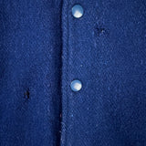 Vintage 90s Universal Studios Jacket Mens Medium Blue Hollywood Letterman USA Varsity