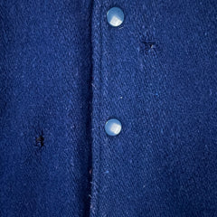 Vintage 90s Universal Studios Jacket Mens Medium Blue Hollywood Letterman USA Varsity