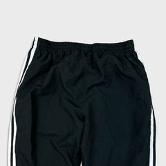 Adidas Track Pants Mens Small Black Essentials 3 Stripes Trefoil Athletic Jogger