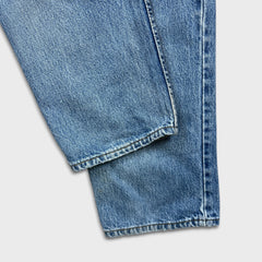Vintage Levi's 550 Jeans Mens 34x34 Blue Relaxed Fit Tapered Leg 90s Light Wash Denim Pants