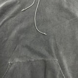 Vintage 90s Windriver Blank Hoodie Mens XL Gray Faded Stone Washed Oversized Sweater
