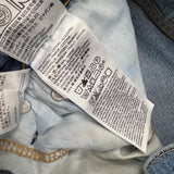 Levi's 511 Jeans Mens 34x32 Blue Slim Fit Straight Leg Stretch Light Wash Denim Pants