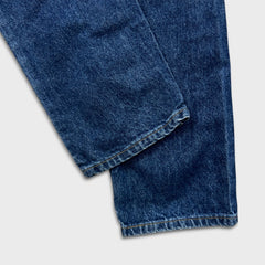 Vintage 90s Levi's 619 Jeans Mens 32x32 Orange Tab Medium Wash Slim Straight Pants