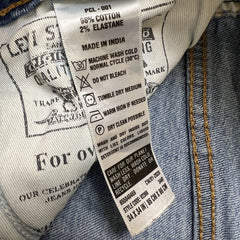 Levi's 517 Premium Bootcut Jeans Mens 34x30 Blue Light Wash Faded American Denim Pants