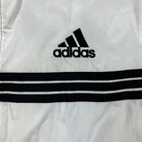 Vintage 90s Adidas by Descente Vest Jacket Mens Large White Stripe Full Zip