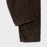 Hugo Boss Rice Slim Fit Pants Mens 32x32 Brown Stretch Corduroy Casual Trouser