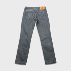 Levi's 511 Jeans Mens 32x30 Gray Slim Fit Stone Wash Stretch Mid Rise Denim Pants