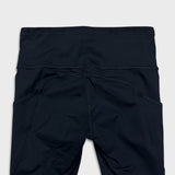 Lululemon Fast & Free Crop II *Nulux 19" Womens Size 6 Black Yoga Run Leggings