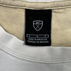 Vintage Y2K Nike Golf Sweatshirt Mens Large White Sportswear Swoosh Pullover Crewneck
