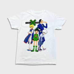 Hunter x Hunter T Shirt Mens Medium White Anime Short Sleeve Graphic Tee
