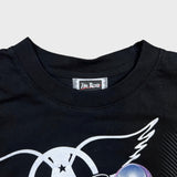 Vintage Y2K Aerosmith Just Push Play T Shirt Mens XL Black Hajime Sorayama Tour Tee
