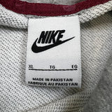 Nike Sportswear Hoodie Mens XL Gray Swoosh Pullover Hooded Sweater