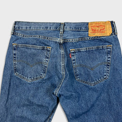 Levi's 501 Jeans Mens 36x32 Blue Original Fit Straight Medium Wash Denim Pants