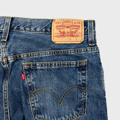 Vintage Y2K Levi's Jeans Men 34x32 Blue Relaxed Fit Straight Leg Medium Wash Baggy Denim Pants