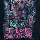 Vintage The Black Dahlia Murder Wolfman T Shirt Mens Medium Black Band Tee