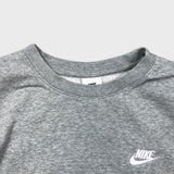 Nike Sportswear Sweatshirt Mens Large Gray Swoosh Pullover Crewneck