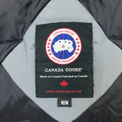 Canada Goose Kensington Parka Womens Medium Gray Down Real Coyote Fur Coat 2506L