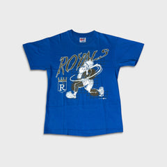 Vintage 1993 Kansas City KC Royals T Shirt Mens Medium Blue Baseball MLB Tee