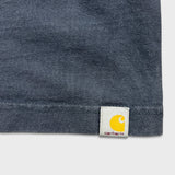 Carhartt T Shirt Mens XL Gray Relaxed Fit Workwear Forest Graphic Pocket Tee