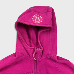 Lululemon Scuba Hoodie Womens Size 6 Purple Full Zip Sports Hooded Sweater