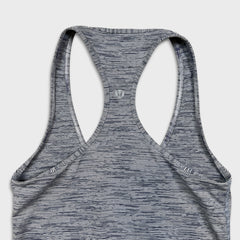 Lululemon Racerback Tank Top Womens Medium Gray Sportswear Athletic Yoga