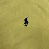 Polo Ralph Lauren Sweater Mens Small Yellow Pony V Neck Pullover