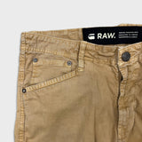 G-Star Raw Pants Mens 34x34 Beige Straight Leg Utility Cargo Casual Trousers