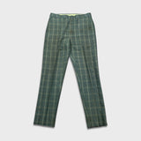 Vintage 70s Levi’s Sta-Prest Pants Mens 32x31 Green Plaid Straight Trousers