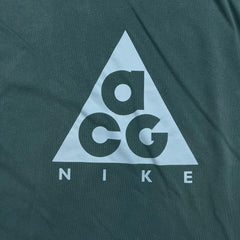 Nike ACG Shirt Mens Large Green Sportswear Deep Jungle Outdoor Long Sleeve Tee
